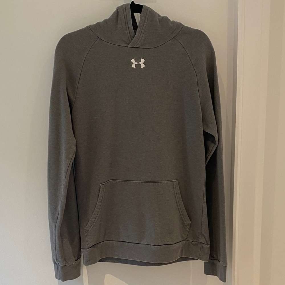 Under Armour Boys Charcoal Hoodie